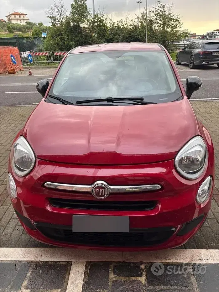 Usata Fiat 500X 110 CV (80 kW) 2019 Rosso SUV