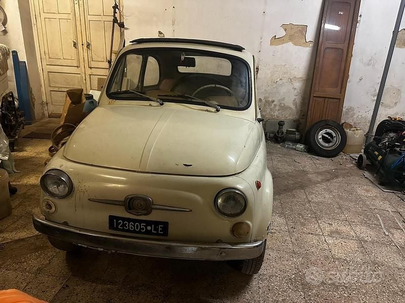 Usata Fiat Cinquecento 1970 Bianco Utilitaria