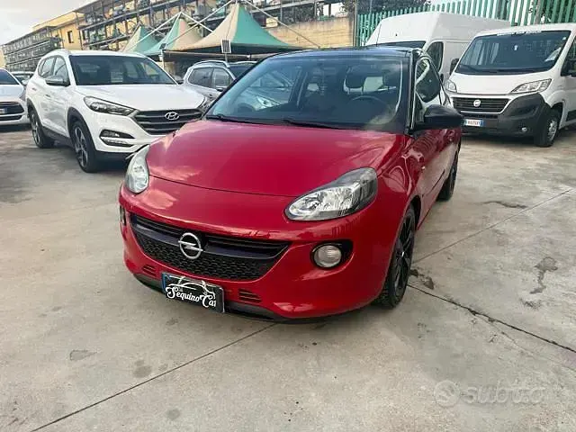 Usata Opel Adam Slam 116 CV (85 kW) 2015 Rosso Utilitaria