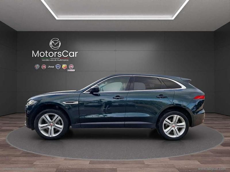 Usata Jaguar F-Pace Portfolio 180 CV (132 kW) 2016 Verde SUV