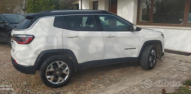 Usata Jeep Compass Limited 140 CV (102 kW) 2019 Bianco SUV