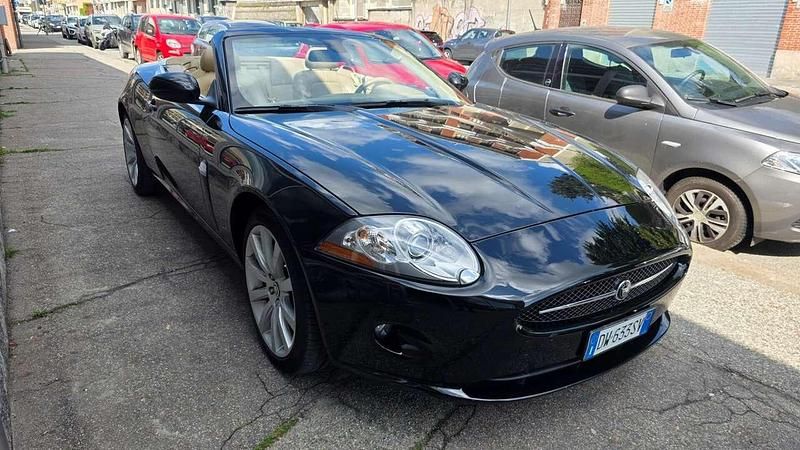 Usata Jaguar XK 256 CV (188 kW) 2009 Nero Cabrio
