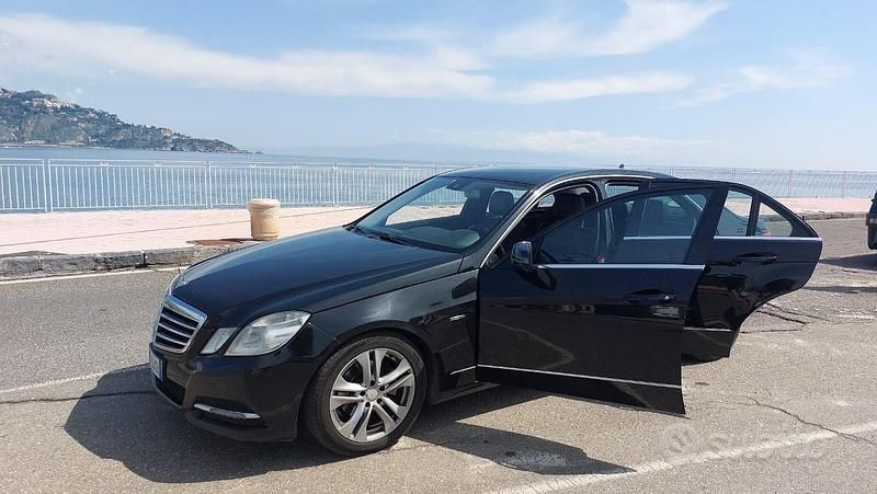 Usata Mercedes E220 2012 Nero Berlina