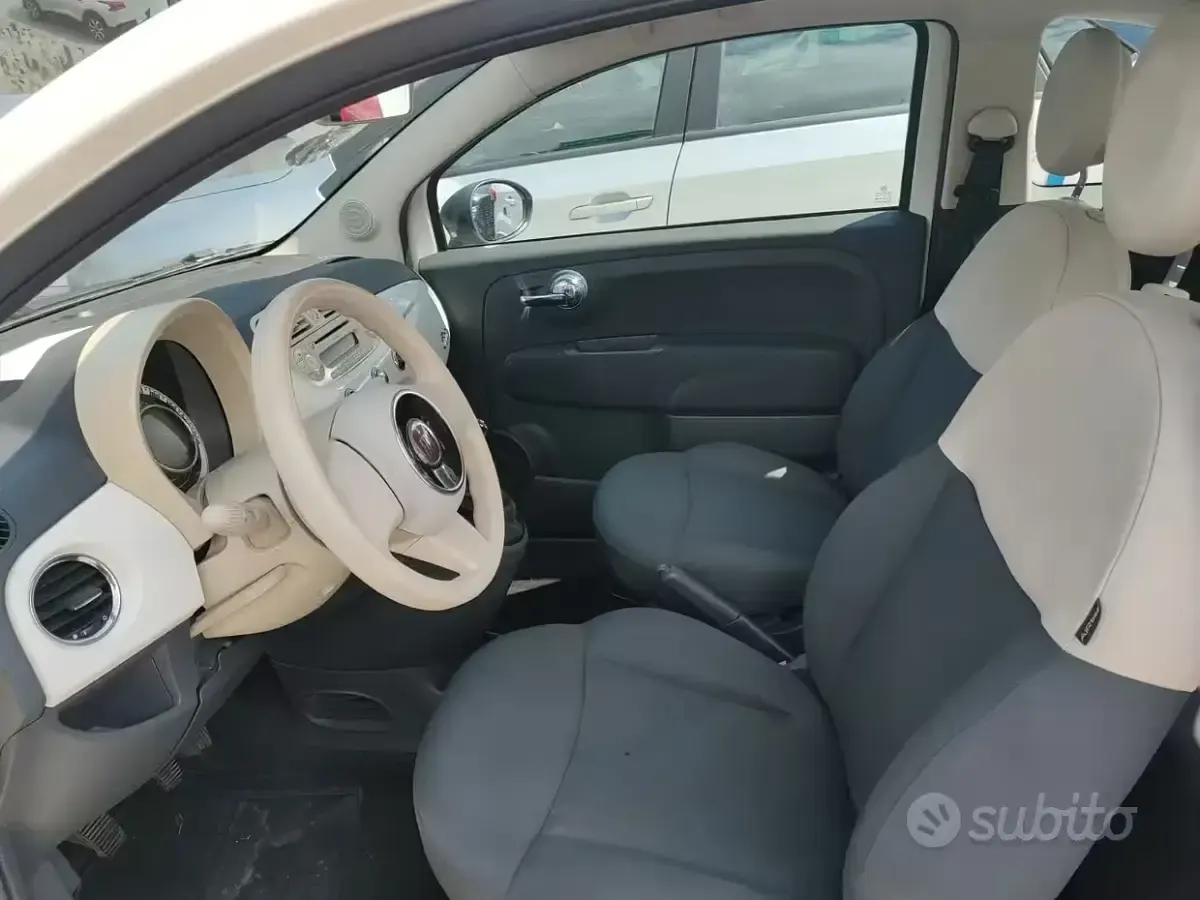 Usata Fiat 500 69 CV (50 kW) 2012 Bianco Berlina