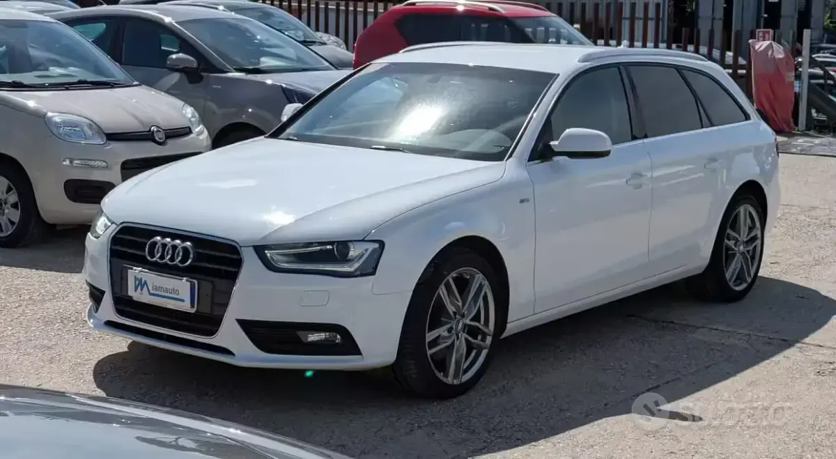 Usata Audi A4 S-Line 177 CV (130 kW) 2014 Bianco Station wagon