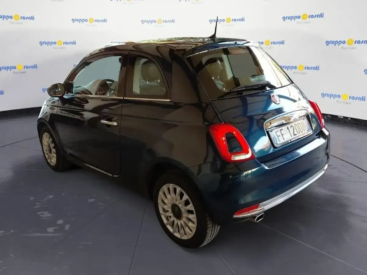 Usata Fiat 500 Lounge 95 CV (69 kW) 2016 Blu Berlina