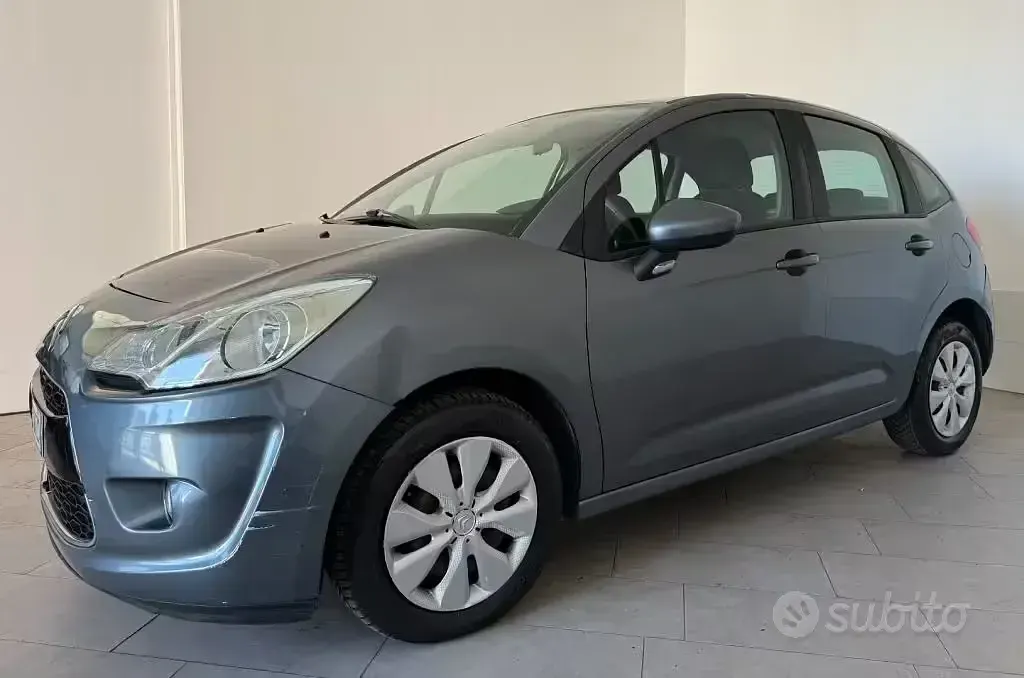 Usata Citroën C3 Seduction 60 CV (44 kW) 2011 Grigio Berlina