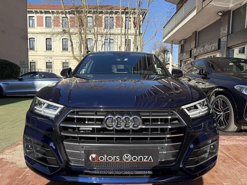 Usata Audi Q5 S-line plus 252 CV (185 kW) 2019 Blu/azzurro SUV