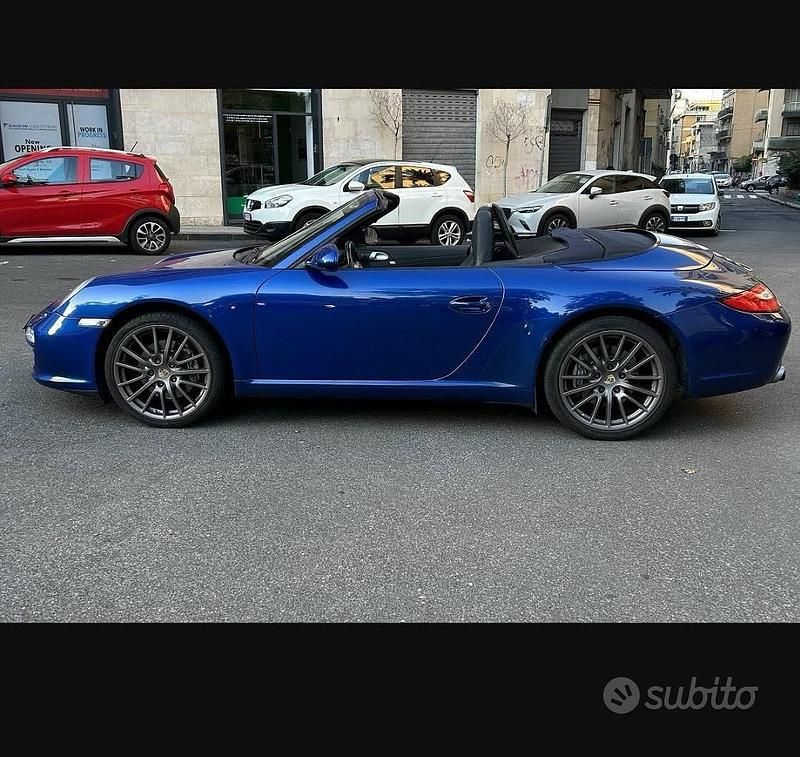 Usata Porsche 997 2010 Blu Cabrio