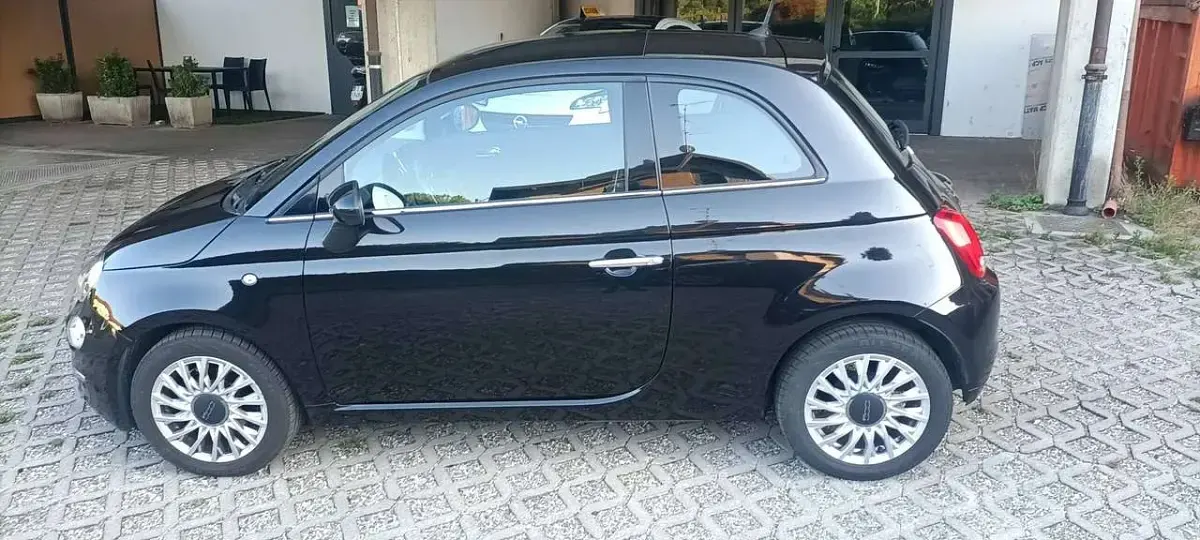 Usata Fiat 500 Lounge 69 CV (50 kW) 2016 Nero metalizzato Utilitaria