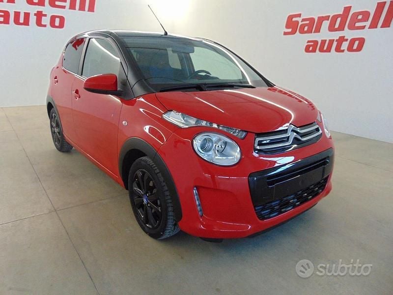 Usata Citroën C1 72 CV (52 kW) 2021 Rosso Utilitaria