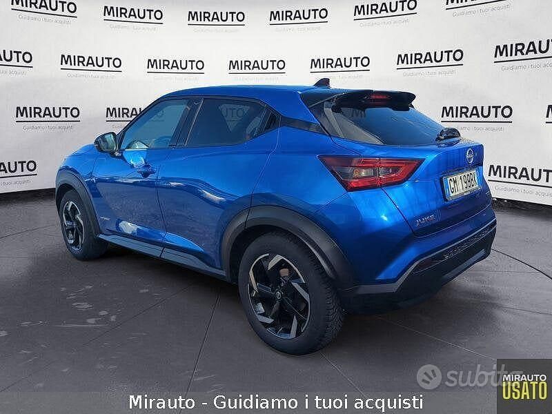 Usata Nissan Juke N-Connecta 143 CV (105 kW) 2022 Blu SUV