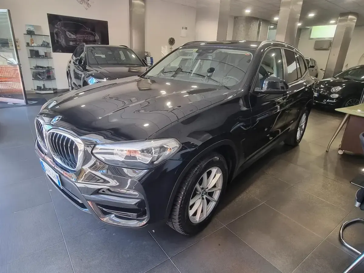 Usata BMW X3 Advantage 190 CV (139 kW) 2021 Nero SUV