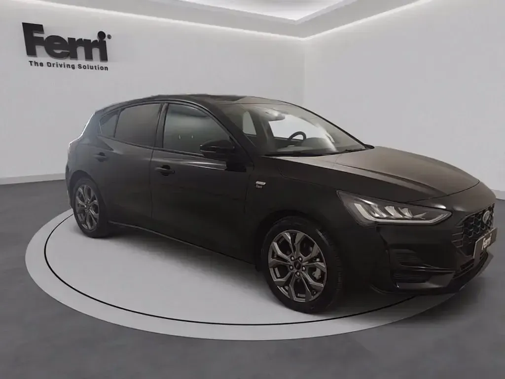Usata Ford Focus ST-Line X 125 CV (91 kW) 2023 Agate black Berlina