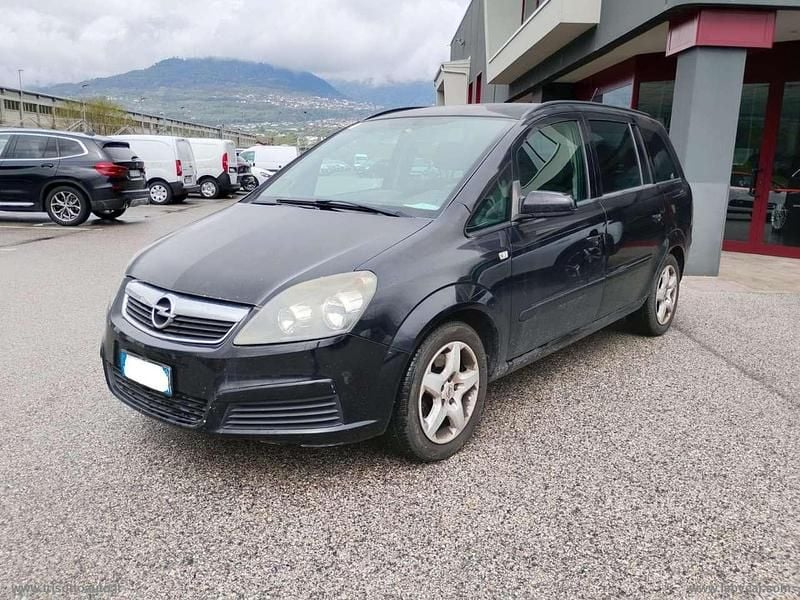 Gebraucht Opel Zafira 120 PS (88 kW) 2007 Schwarz Van / Kleinbus