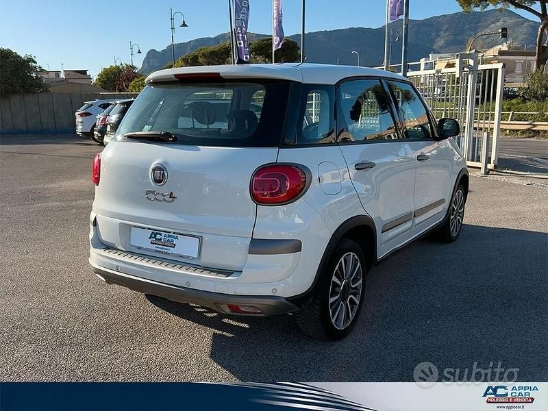 Usata Fiat 500L Cross 95 CV (69 kW) 2018 Bianco Monovolume