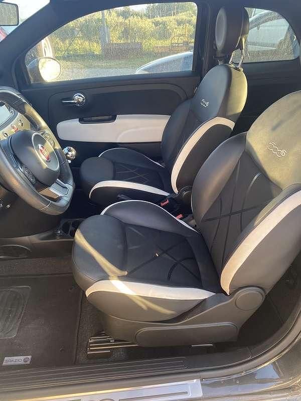 Usata Fiat 500 Collezione 69 CV (50 kW) 2019 Nero Utilitaria