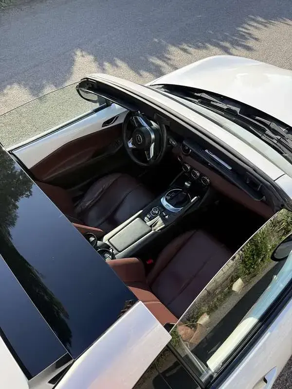Usata Mazda MX5 Exceed 184 CV (135 kW) 2019 Bianco Cabrio