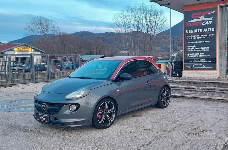 Usata Opel Adam S 150 CV (110 kW) 2015 Grigio Utilitaria