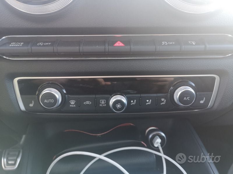 Usata Audi A3 Sportback S-Line 150 CV (110 kW) 2014 Grigio Utilitaria