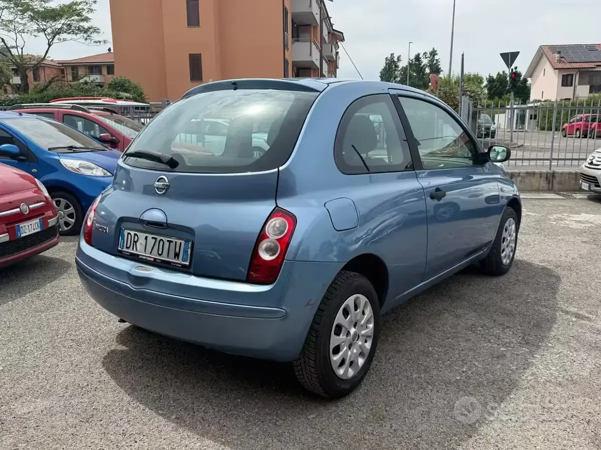 Usata Nissan Micra 65 CV (47 kW) 2008 Blu Berlina
