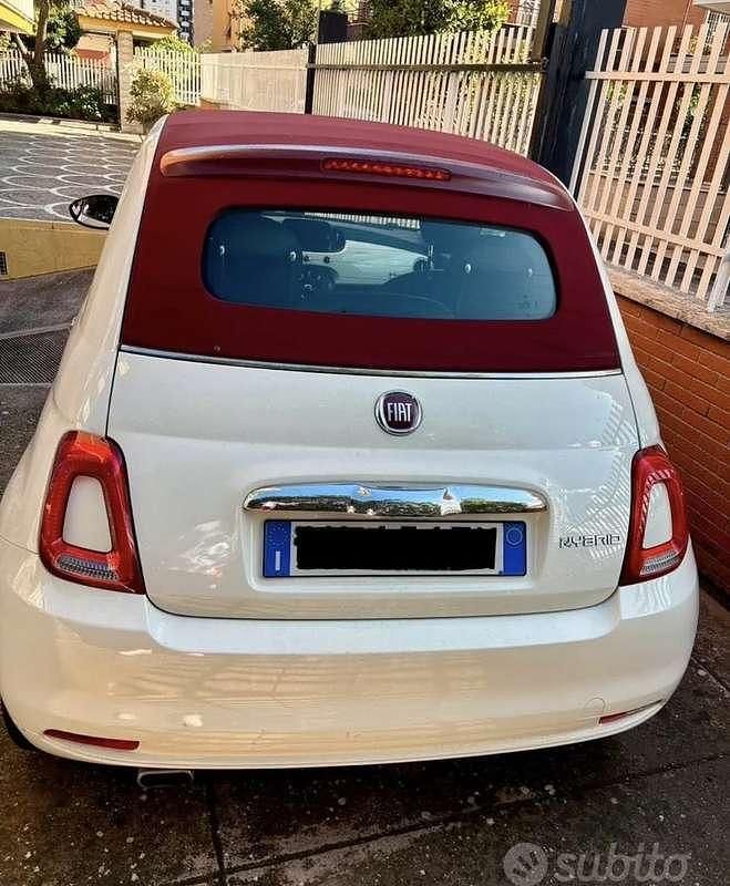 Usata Fiat 500C Lounge 69 CV (50 kW) 2020 Cabrio