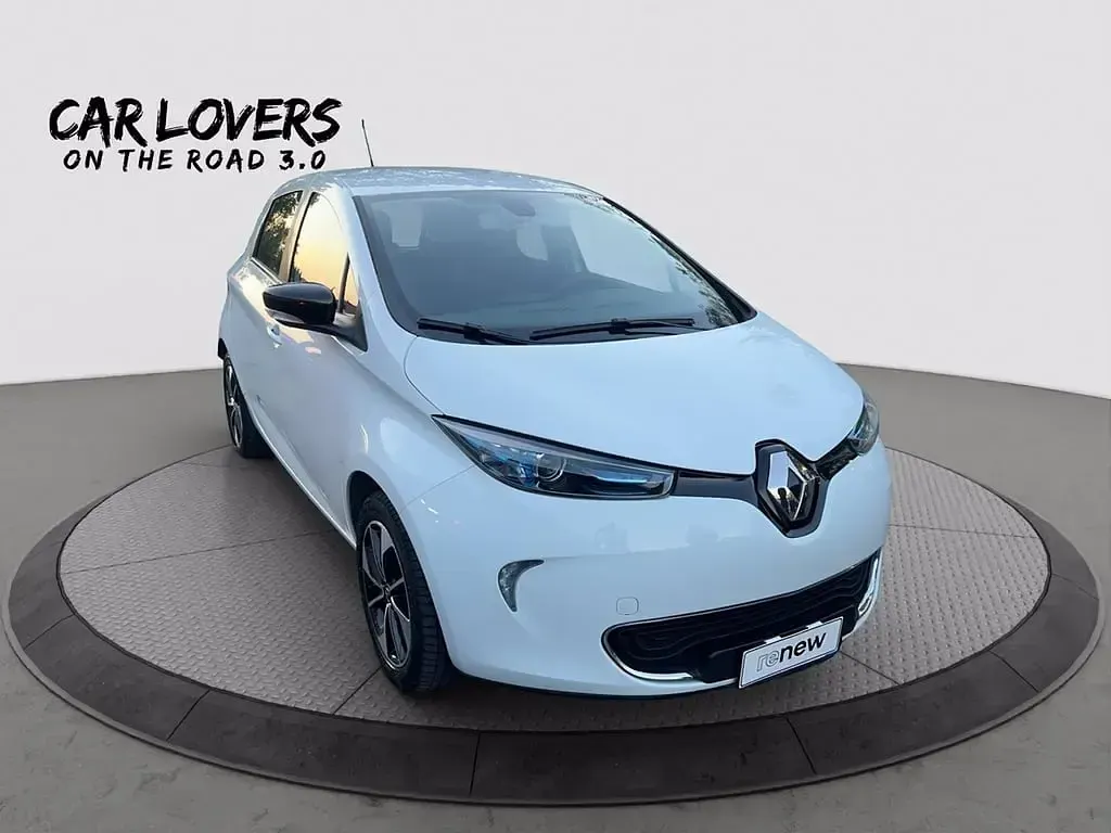 Begagnad Renault Zoe Intens 80 kW (109 HK) 2019 Vit Halvkombi