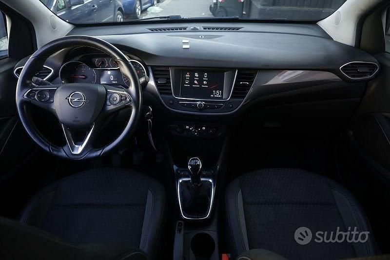 Usata Opel Crossland X Ultimate 99 CV (72 kW) 2017 Grigio scuro SUV