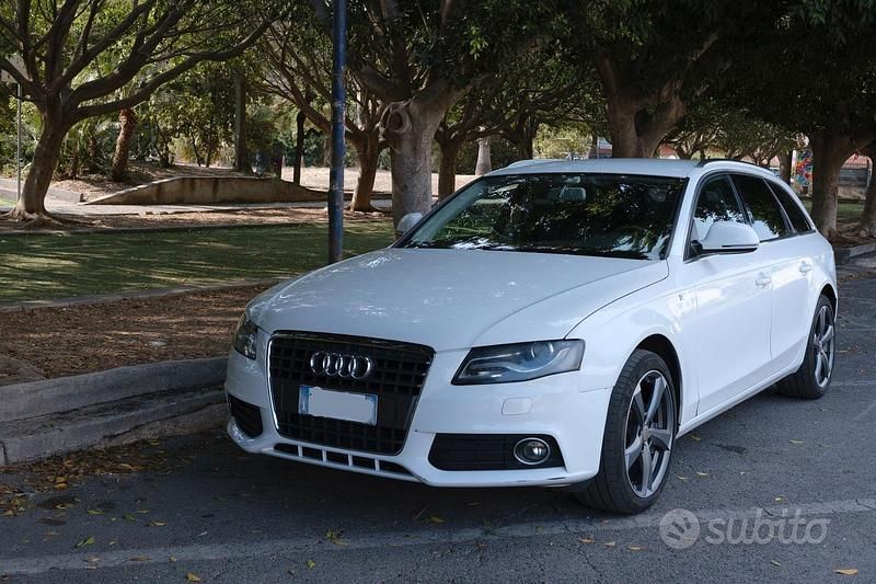 Usata Audi A4 143 CV (105 kW) 2008 Bianco Berlina
