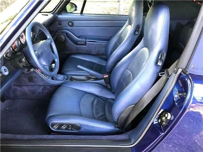 Usata Porsche 993 286 CV (210 kW) 1996 Blu/azzurro Cabrio