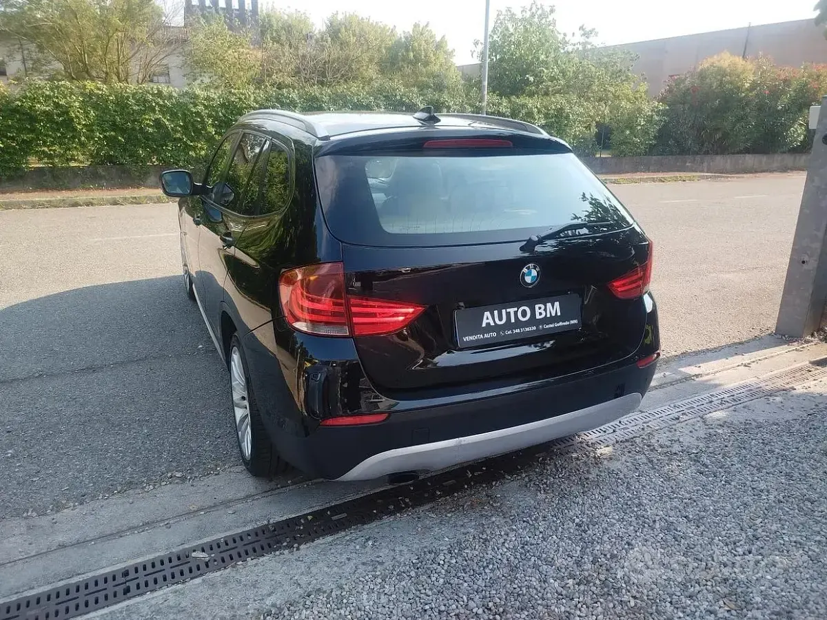 Usata BMW X1 Advantage 177 CV (130 kW) 2009 Nero SUV