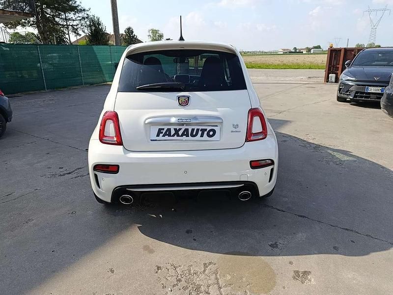 Usata Abarth 595 Turismo 165 CV (121 kW) 2019 Bianco Utilitaria