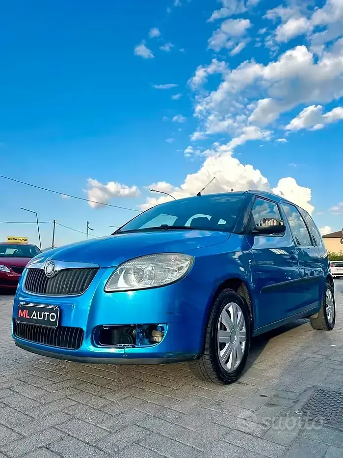 Usata Skoda Roomster Sport 80 CV (58 kW) 2008 Blu Monovolume