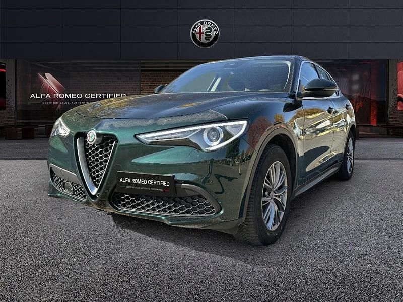 Usata Alfa Romeo Stelvio Business 190 CV (139 kW) 2021 Verde SUV