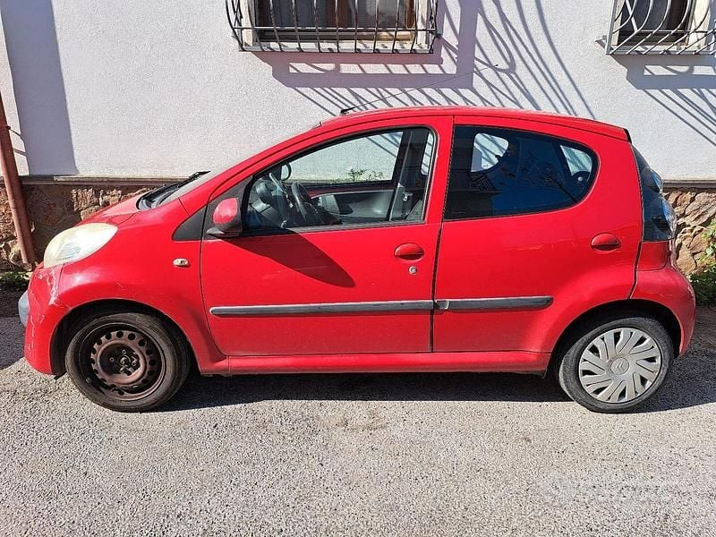 Usata Citroën C1 68 CV (50 kW) 2007 Rosso Utilitaria