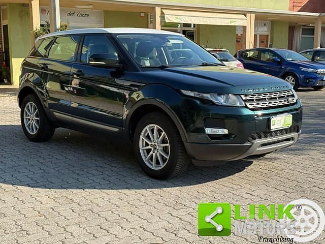 Usata Land Rover Range Rover evoque Dynamic 150 CV (110 kW) 2013 Verde SUV