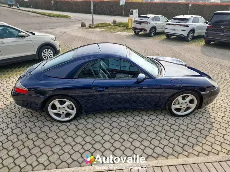 Usata Porsche 911 Carrera Cabriolet 300 CV (220 kW) 2000 Blu Cabrio