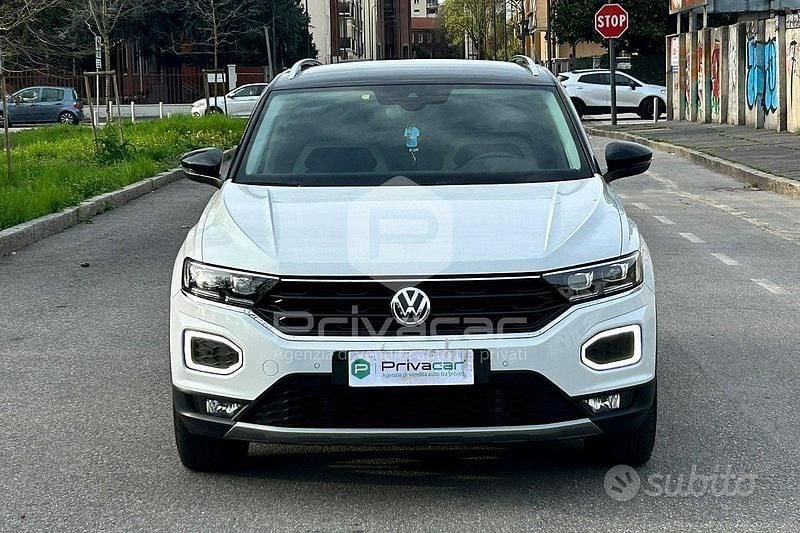 Usata VW T-Roc Advance 150 CV (110 kW) 2020 Bianco SUV