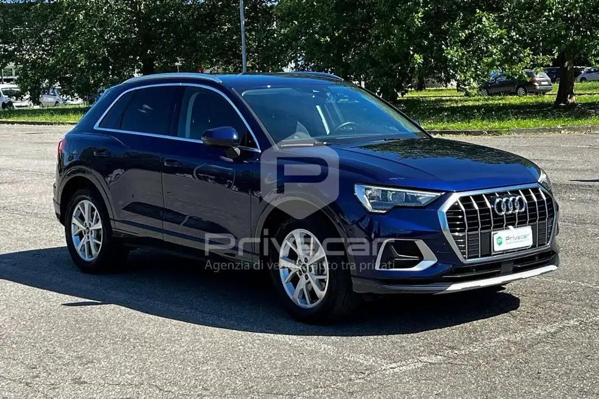 Usata Audi Q3 Advanced 150 CV (110 kW) 2022 Blu SUV