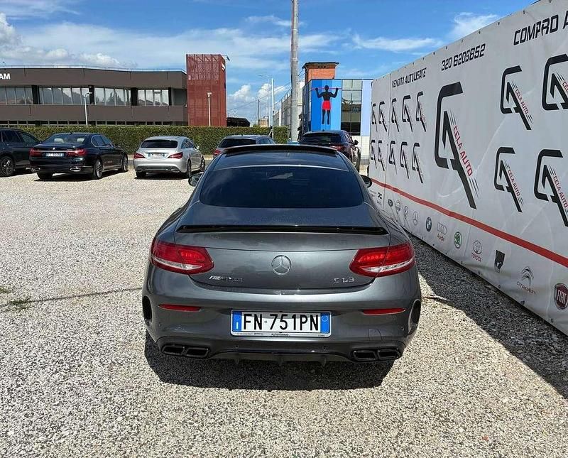Usata Mercedes C63 AMG AMG 476 CV (350 kW) 2018 Grigio Coupé