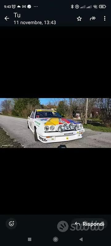 Usata Opel Manta 200 CV (147 kW) 1980 Bianco Coupé