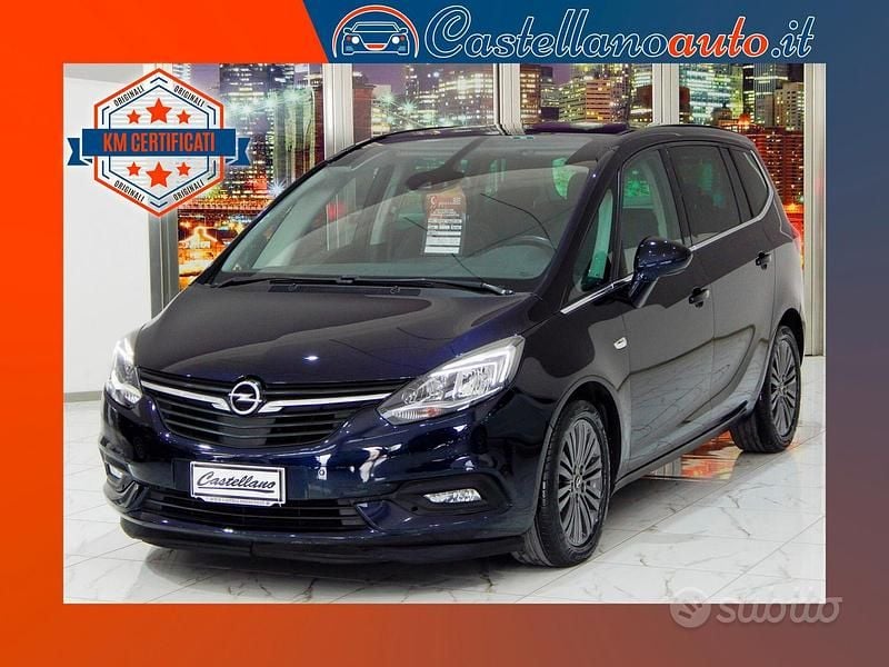 Blu/azzurro Usata 2019 Opel Zafira Tourer Innovation Monovolume | 12.990 € (Buon prezzo) - Immagine 1/4