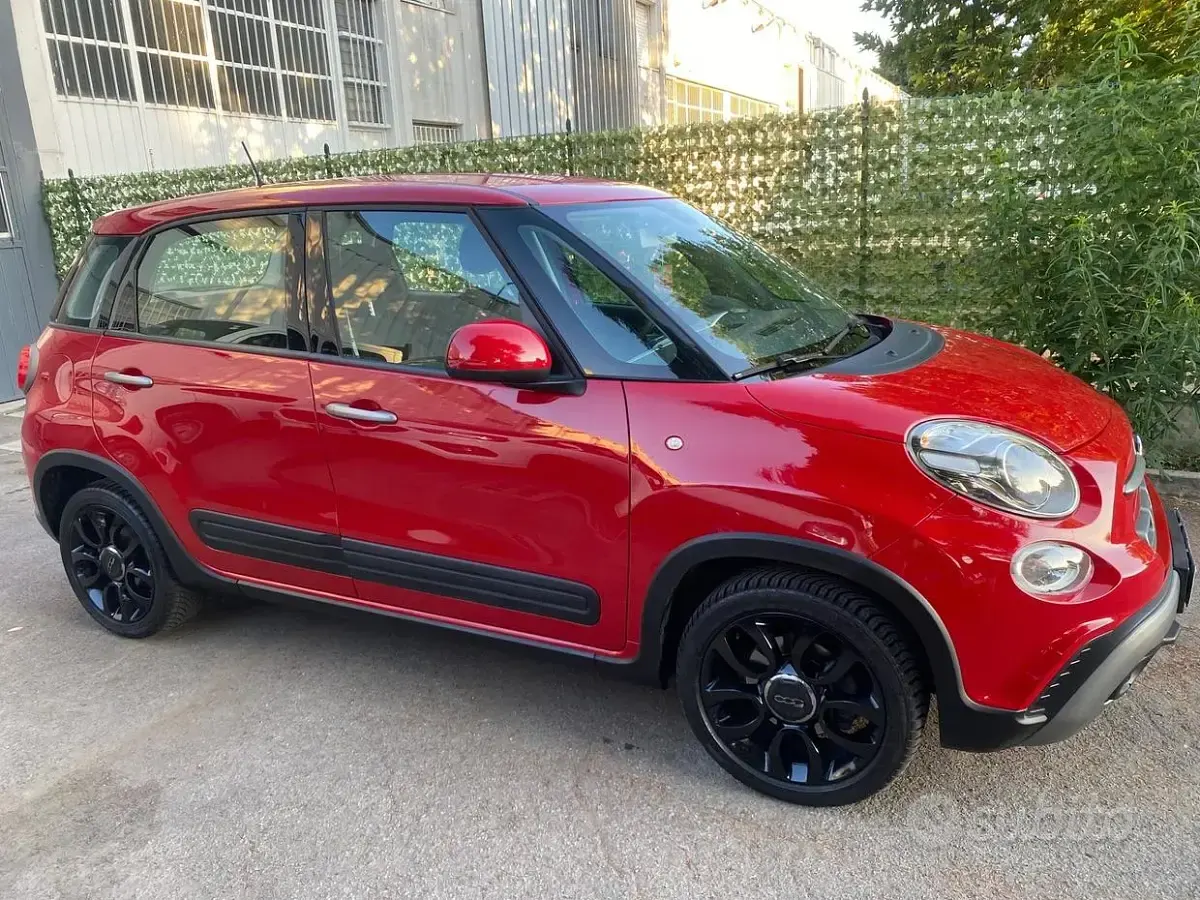 Usata Fiat 500L 95 CV (69 kW) 2022 Rosso Monovolume