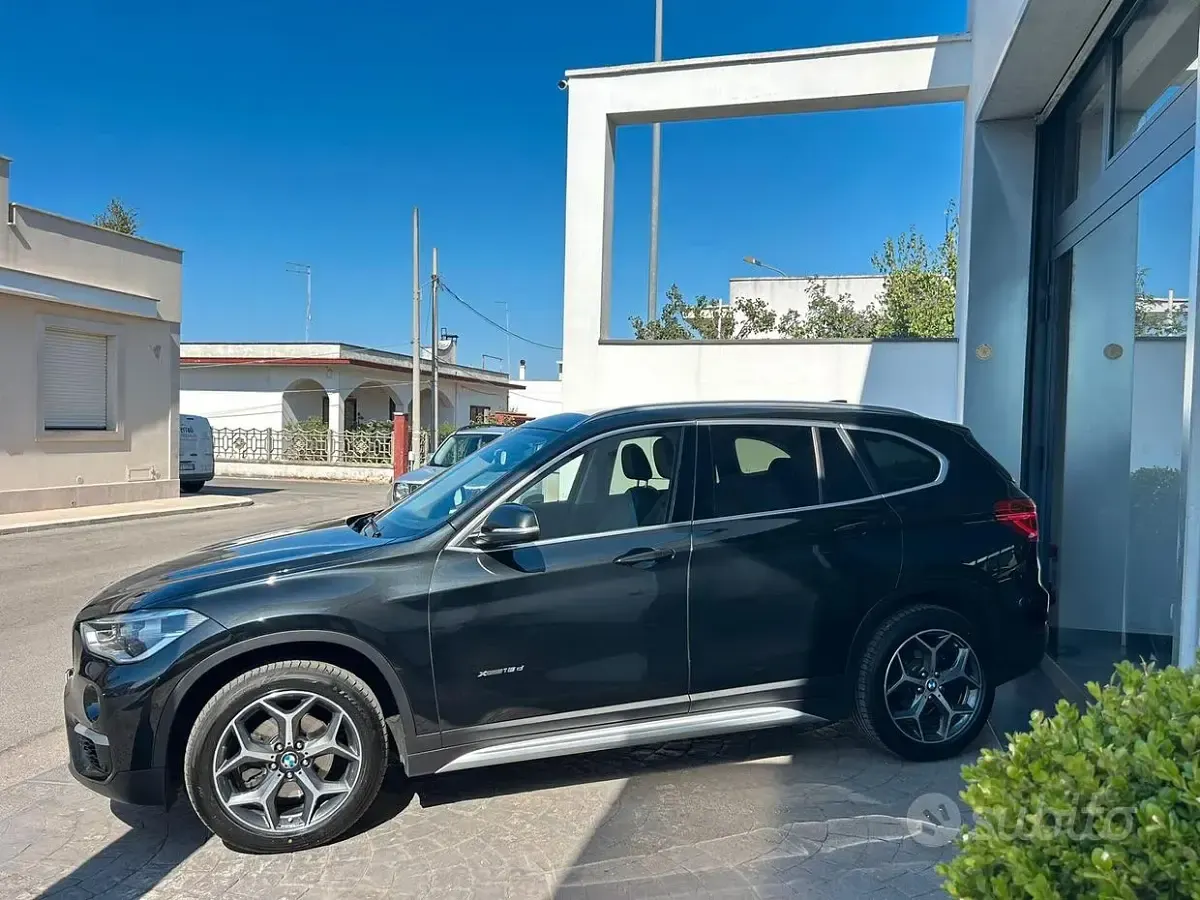 Usata BMW X1 xLine 150 CV (110 kW) 2017 Nero SUV
