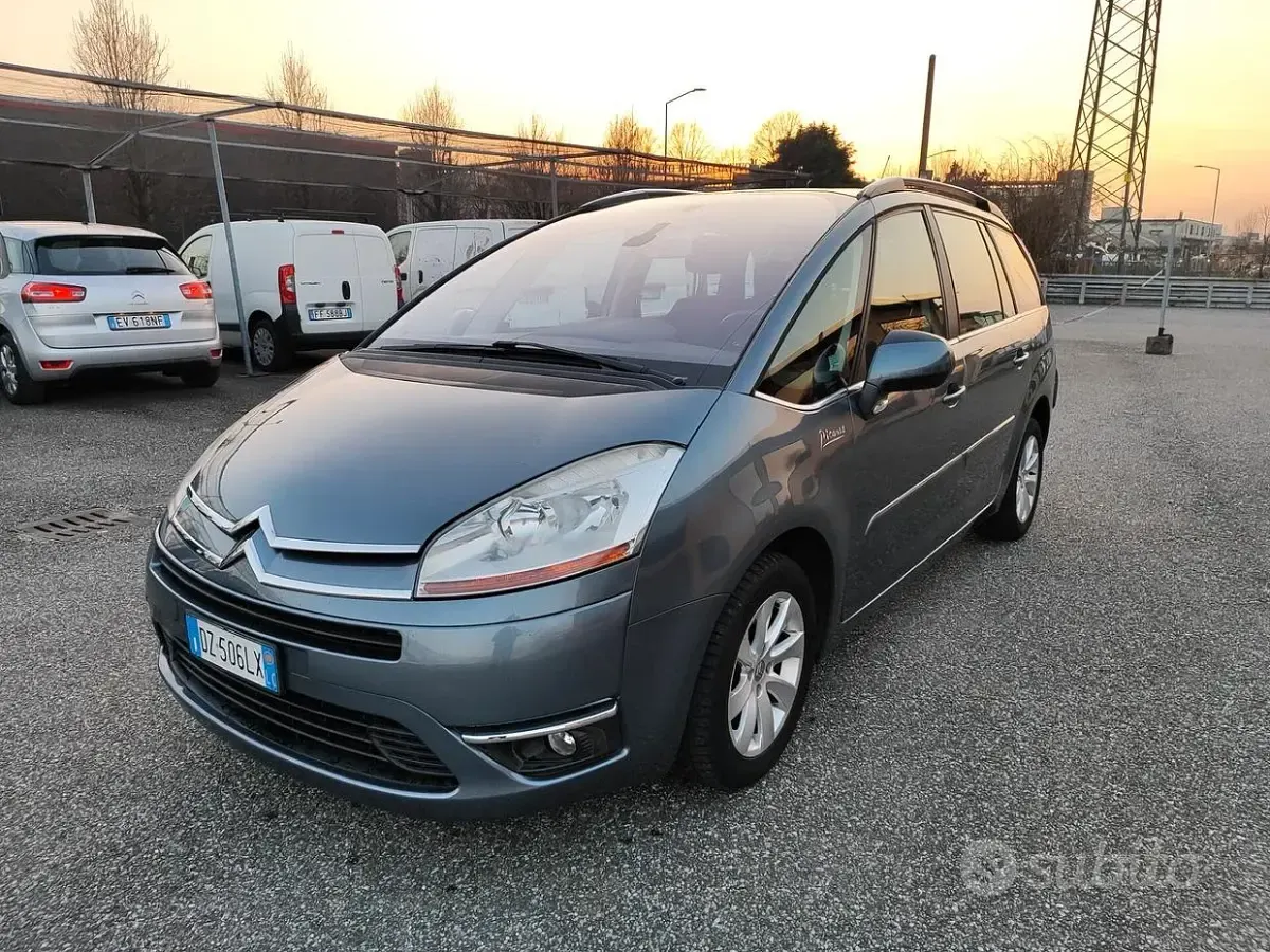 Usata Citroën Grand C4 Picasso Style 120 CV (88 kW) 2009 Grigio Monovolume