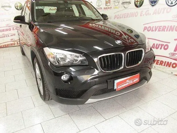 Usata BMW X1 143 CV (105 kW) 2014 Nero SUV