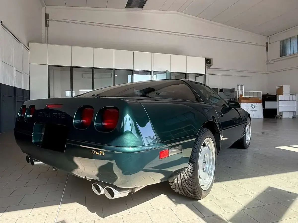 Usata Corvette C4 367 CV (269 kW) 1992 Polo green metallic Coupé