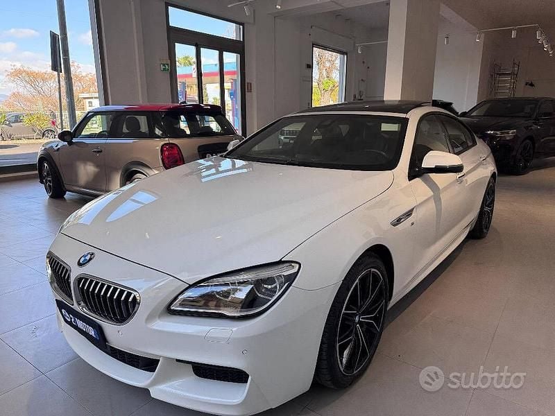 Usata BMW 640 M Sport 313 CV (230 kW) 2016 Bianco Coupé