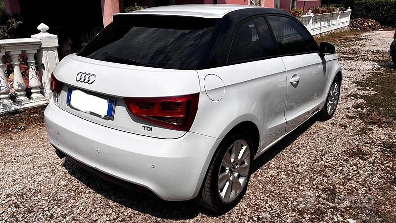 Usata Audi A1 90 CV (66 kW) 2013 Bianco Berlina