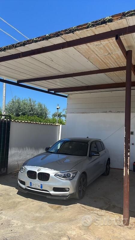 Usata BMW 114 102 CV (75 kW) 2014 Grigio Utilitaria